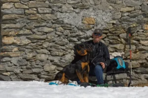 La Vallée des Glaciers - Randonnée en montagne avec nos chiens