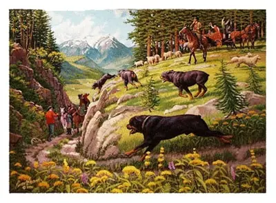 Tableau historique Rottweiler