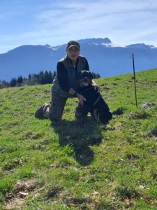 Vito de la Vallée des Glaciers dans sa nouvelle famille