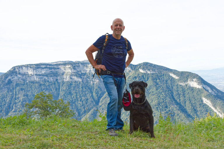 Une petite pose, le temps d'une photo.